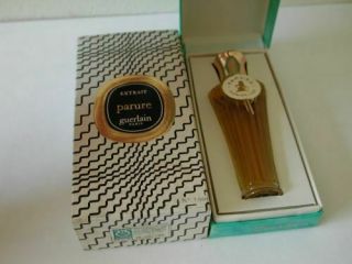 VINTAGE VERY RARE GUERLAIN PARURE 7 ML PERFUME BOTTLE MIB PARFUM 10