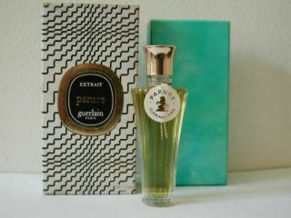 Vintage Very Rare Guerlain Parure 7 Ml Perfume Bottle Mib Parfum