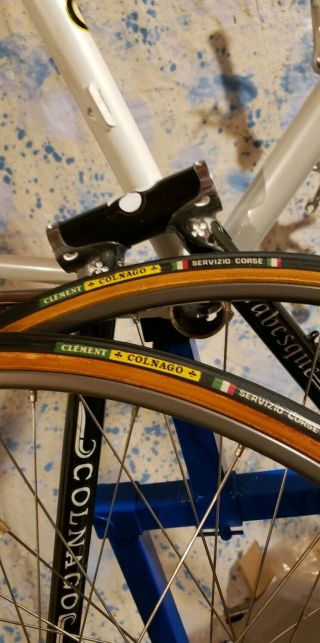 Colnago 2 Tires For Arabesque Cx Oval Rare Vintage Bicycle Eroica