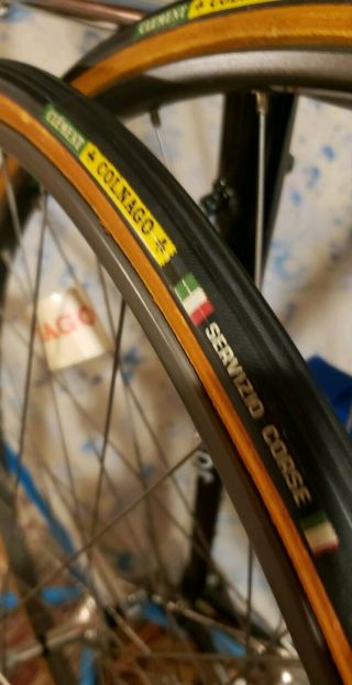 COLNAGO 2 Tires for ARABESQUE CX OVAL RARE VINTAGE BICYCLE EROICA 3