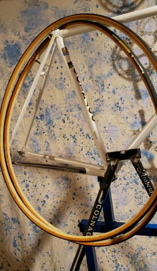 COLNAGO 2 Tires for ARABESQUE CX OVAL RARE VINTAGE BICYCLE EROICA 9