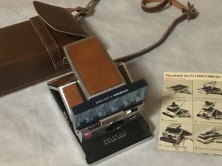 Vintage Polaroid Sx - 70 Land Camera Model 1 Alpha 1