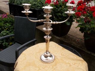 Magnificent 19 " Sheffield Silver Plate Candelabra 19th Century