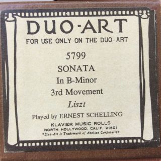 Vintage Duo - Art Piano Player Rolls - Bundle of 3 Rolls 4