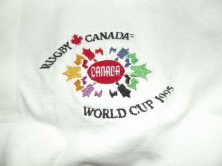 Vintage NWT 1995 Rugby Canada Away Jersey XL 3