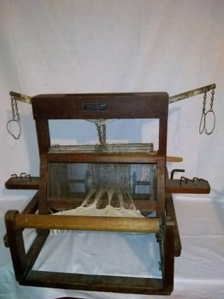 Vintage Wunder - Weaver Tabletop Loom - Rare