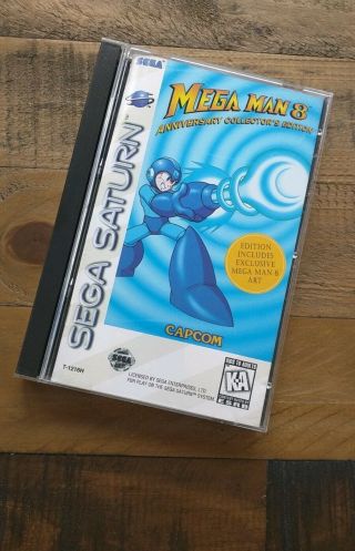 Megaman 8 Cib Complete - Rare Sega Saturn Megaman Game Ntsc Usa - Like