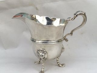 Victorian Solid Silver Milk/cream Jug,  Goldsmiths & Silversmiths 1897