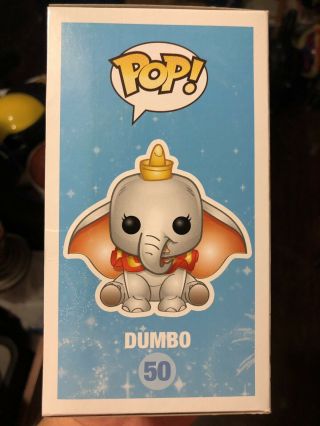 Funko Pop 50 Dumbo Metallic San Diego 2013 Comic Con Limited 480 Piece Rare 9