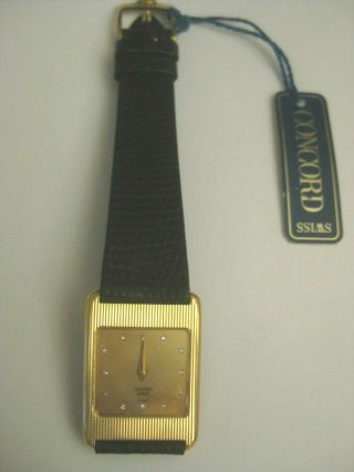 Vintage Concord 18k Yellow Gold Diamond Strap Band Watch $8,  300 Does Not Work