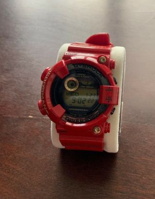 Casio G - Shock Men’s Watch 30th Rising Red Frogman Gf8230a Limited Edition Rare