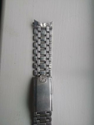 Rare Vintage Girard Perregaux Stainless Watch Bracelet 17mm & 18mm End Links