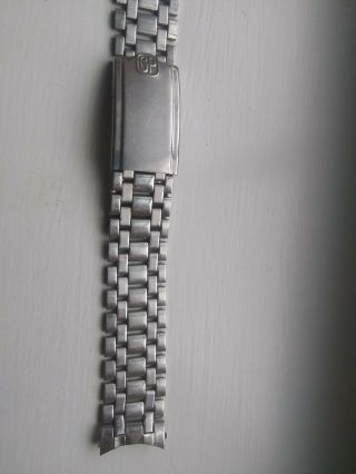 Rare Vintage Girard Perregaux Stainless Watch Bracelet 17mm & 18mm End Links 2