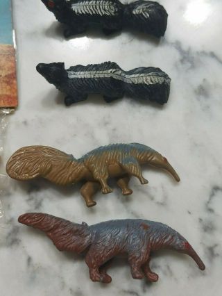 1970s Arco Gasoline Noahs Ark Animals Giraffes Skunks Lions Deer Turtles Rhinos 4