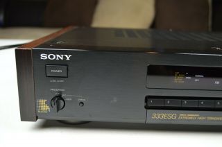 VTG Sony ST - s333esG FM Stereo Tuner Audiophile Quality Rosewood Sides 2