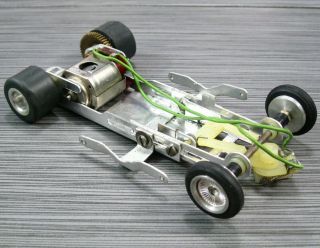 Slot Car Mpc Dyn - O - Can Adjustable Chassis Cox Amt K&b Vintage 1/24 Scale