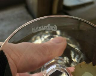 VINTAGE Set Of 2 Waterford Crystal Kildare Water Goblet 10oz Ireland 7 