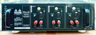 RARE Marsh Sound Design HT - 500s 3 - channel Amplifier - Pristine 8