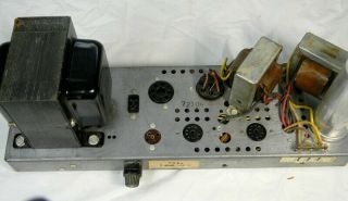 Vintage Zenith 6BQ5 Stereo Tube Amplifier Single Ended 8