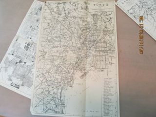 (5) JAPAN WWII MAPS NAGASAKI OSAKA TOKYO NAGOYA KYOTO MILITARY U.  S.  RESTRICTED 5