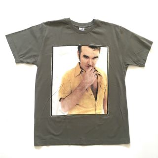 Vintage Morrissey Tour Shirt Oye Esteban Blue Grapes Medium 1999 90s Concert