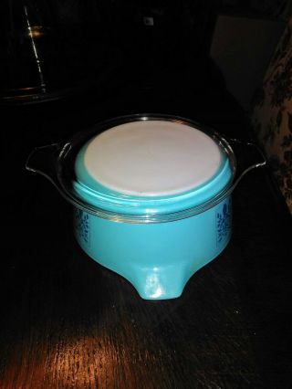 Vintage Pyrex TURQUOISE 