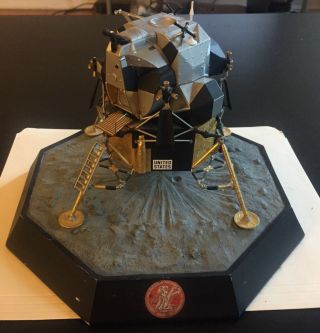 Rare Franklin Nasa Apollo 11 Lunar Lander Module 1/48 Scale (manuf.  1994)
