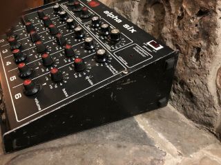 Vintage RARE Sunn Alpha Six - 6 Channel Power Amplifier Amp Mixer Reverb 4