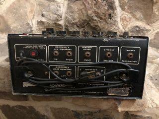 Vintage RARE Sunn Alpha Six - 6 Channel Power Amplifier Amp Mixer Reverb 5