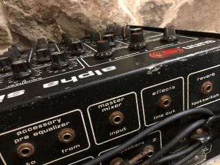 Vintage RARE Sunn Alpha Six - 6 Channel Power Amplifier Amp Mixer Reverb 7