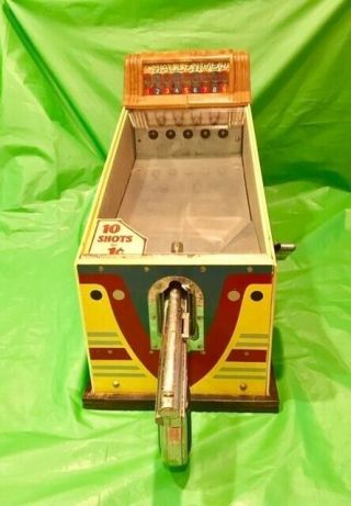 Vintage Abt Challenger Arcade Shooting Game Coin Operated