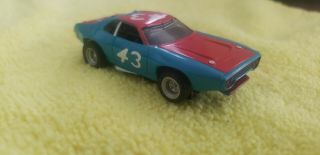 Vintage AFX VHTF Richard Petty 43 Blue Body,  Blue Nose 2