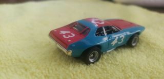 Vintage AFX VHTF Richard Petty 43 Blue Body,  Blue Nose 3