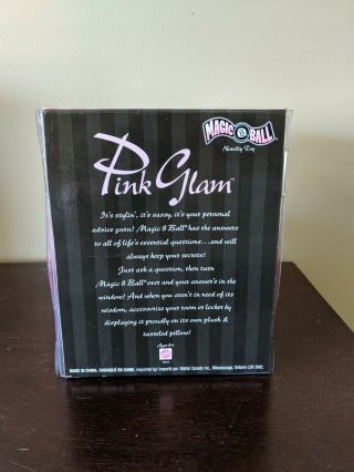 NIB Vintage Pink Glam Magic 8 Ball from Mattel.  Rare and hard to find. 5