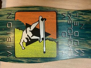 1987 Vintage Vision Tom Groholski Hurricane Skateboard 10