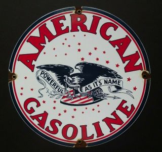 Vintage American Gasoline " Powerful As It 