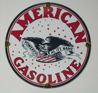 Vintage AMERICAN GASOLINE 