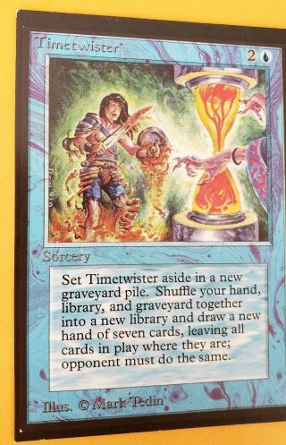 Vintage Magic | MTG Collector ' s Edition [CE] Timetwister,  Power 9, 4