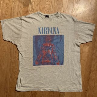 Vintage Nirvana Sliver 1992 Made Usa Graphic T Shirt Grunge Rock Rare Vintage
