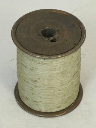 Spool Vintage Western Electric Cloth Silk Magnet Wire
