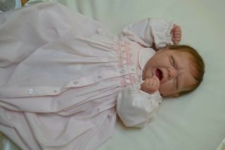 Platinum Silicone Baby Doll Expressive By Donna Rupert " Crier " Rare