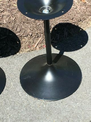 Vintage Bose 901 Speaker Tulip Stand Stands Pedestal Floor Pair 4
