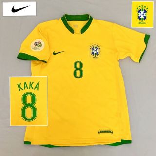 Brazil Football Shirt (m) Kaká Vintage Ac Milan Madrid Nike Jersey