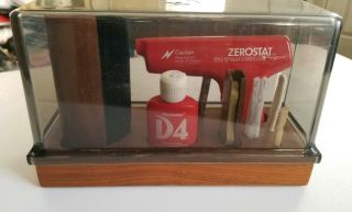 Vintage Zerostat Discwasher With Bakelite Cleaning Tool (england) Vinyl Records