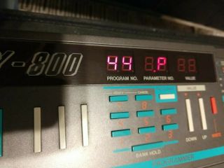 Vintage Korg Poly 800 Analog Synthesizer Serviced w/case 100 great synth 5