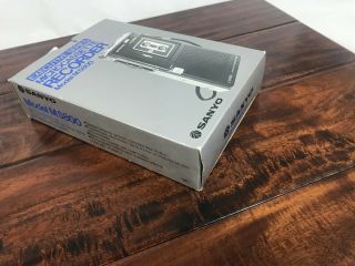 RARE Vintage SANYO Executive Series Microcassette Recorder M5800 3