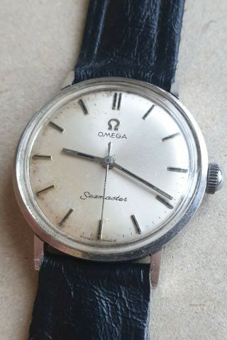 Rare Vintage Omega Seamaster Hand Winding Watch - Ref.  135.  018 - Tool 104