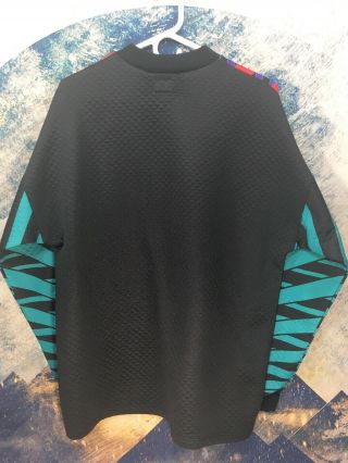Vintage Reebok Goalkeeper Goalie Shirt Jersey 80s 90s Colorful Mens XLarge XL 2