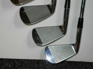 Nike/ Rare / Tiger Woods Blade Golf Irons Set 3 - Pw Stiff Shaft/ For 1 Round