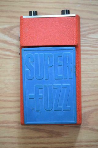 Univox Fuzz Vintage Guitar Effects Pedal - Shin Ei Distortion Superfuzz